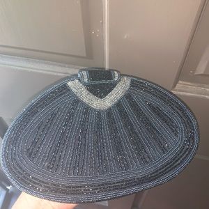 Vintage Genie beaded clutch